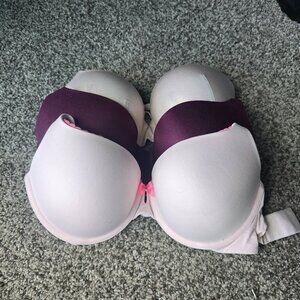 EUC Set of 3 - Victoria's Secret Body by Victoria Perfect Shape Bra's 32DDD